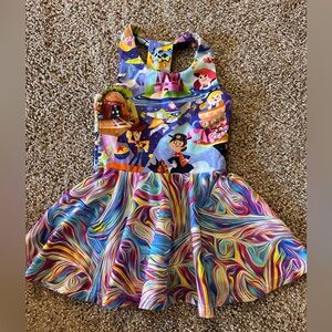 Colorful Kids Casual Dress